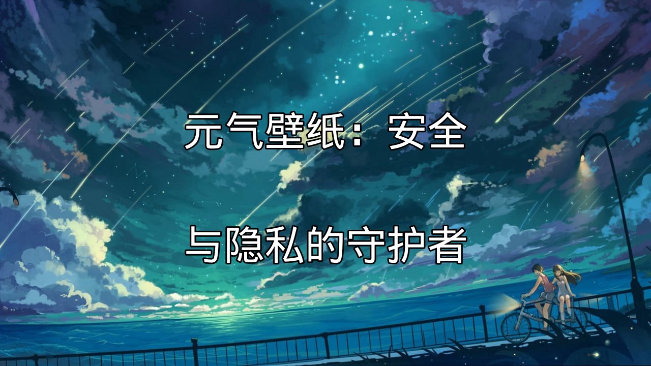 元气壁纸数据加密和访问控制示意图