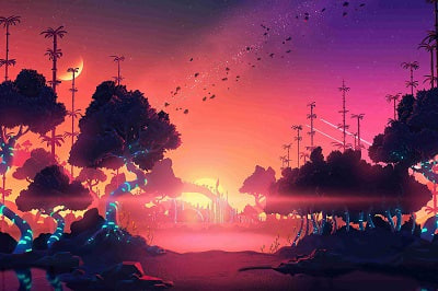 元气壁纸智能调度模式切换示意